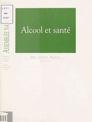 cover image of Alcool et Santé